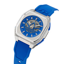 Laden Sie das Bild in den Galerie-Viewer, Adidas Unisex Uhr CITY TECH SIX SST Silikon blau AOFH26016