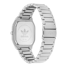 Laden Sie das Bild in den Galerie-Viewer, Adidas Unisex Uhr CITY TECH SQUARE Edelstahl AOFH26516