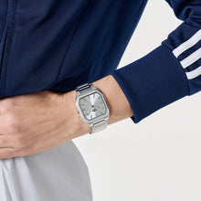 Laden Sie das Bild in den Galerie-Viewer, Adidas Unisex Uhr CITY TECH SQUARE Edelstahl AOFH26516