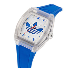 Laden Sie das Bild in den Galerie-Viewer, Adidas Unisex Uhr CITY TECH FIVE Kunststoff transparent AOFH26529