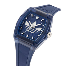 Laden Sie das Bild in den Galerie-Viewer, Adidas Unisex Uhr CITY TECH FIVE Kunststoff blau AOFH26530