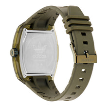 Laden Sie das Bild in den Galerie-Viewer, Adidas Unisex Uhr CITY TECH FIVE Kunststoff grün AOFH26531