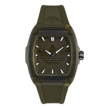 Laden Sie das Bild in den Galerie-Viewer, Adidas Unisex Uhr CITY TECH FIVE Kunststoff grün AOFH26531
