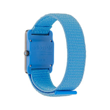 Laden Sie das Bild in den Galerie-Viewer, Adidas Unisex Uhr RETRO POP ONE Textil blau AOST22538