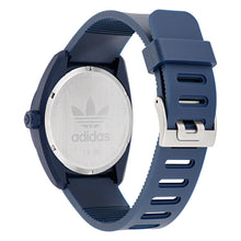 Laden Sie das Bild in den Galerie-Viewer, Adidas Unisex Uhr PROJECT THREE Keramik blau AOST24051