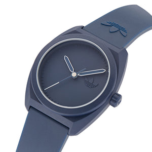 Adidas Unisex Uhr PROJECT THREE Keramik blau AOST24051