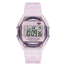 Laden Sie das Bild in den Galerie-Viewer, Adidas Unisex Uhr DIGITAL TWO CRYSTAL Kunststoff pink AOST24066