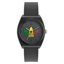 Laden Sie das Bild in den Galerie-Viewer, Adidas Unisex Uhr PROJECT TWO GRFX Kunststoff schwarz AOST24071