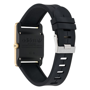 Adidas Unisex Uhr RETRO POP ONE Silikon schwarz AOST24080
