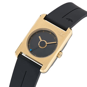 Adidas Unisex Uhr RETRO POP ONE Silikon schwarz AOST24080