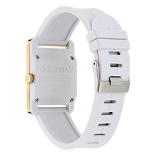 Laden Sie das Bild in den Galerie-Viewer, Adidas Unisex Uhr RETRO POP ONE Silikon weiß AOST24081