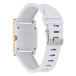 Adidas Unisex Uhr RETRO POP ONE Silikon weiß AOST24081