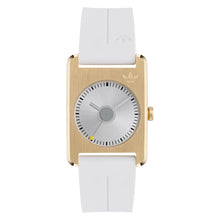 Laden Sie das Bild in den Galerie-Viewer, Adidas Unisex Uhr RETRO POP ONE Silikon weiß AOST24081
