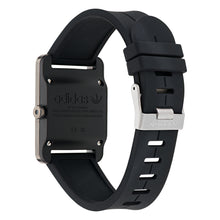 Laden Sie das Bild in den Galerie-Viewer, Adidas Unisex Uhr RETRO POP ONE Silikon schwarz AOST24082