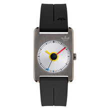 Laden Sie das Bild in den Galerie-Viewer, Adidas Unisex Uhr RETRO POP ONE Silikon schwarz AOST24082