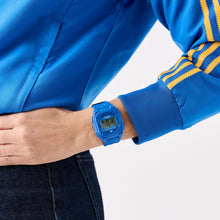 Laden Sie das Bild in den Galerie-Viewer, Adidas Unisex Uhr DIGITAL Silikon blau AOST25030