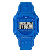Laden Sie das Bild in den Galerie-Viewer, Adidas Unisex Uhr DIGITAL Silikon blau AOST25030