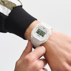 Adidas Unisex Uhr DIGITAL Silikon blau AOST25031