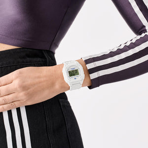 Adidas Unisex Uhr DIGITAL Silikon blau AOST25031