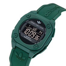 Laden Sie das Bild in den Galerie-Viewer, Adidas Unisex Uhr DIGITAL Silikon grün AOST25032