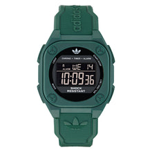 Laden Sie das Bild in den Galerie-Viewer, Adidas Unisex Uhr DIGITAL Silikon grün AOST25032