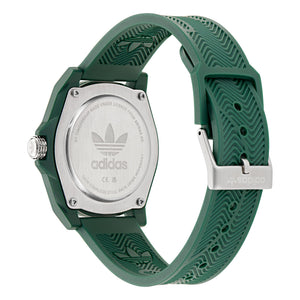 Adidas Unisex Uhr PROJECT FOUR Kunststoff grün AOST25034