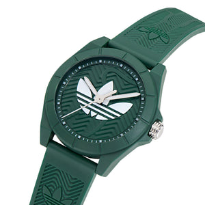 Adidas Unisex Uhr PROJECT FOUR Kunststoff grün AOST25034