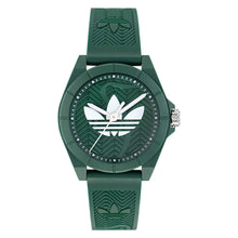 Laden Sie das Bild in den Galerie-Viewer, Adidas Unisex Uhr PROJECT FOUR Kunststoff grün AOST25034