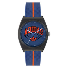 Laden Sie das Bild in den Galerie-Viewer, Adidas Unisex Uhr PROJECT TWO Kunststoff schwarz blau AOST25037