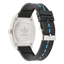 Laden Sie das Bild in den Galerie-Viewer, Adidas Unisex Uhr PROJECT TWO Kunststoff weiß schwarz AOST25038
