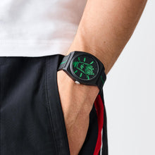 Laden Sie das Bild in den Galerie-Viewer, Adidas Unisex Uhr PROJECT TWO Kunststoff schwarz AOST25040