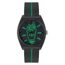 Laden Sie das Bild in den Galerie-Viewer, Adidas Unisex Uhr PROJECT TWO Kunststoff schwarz AOST25040