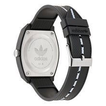 Laden Sie das Bild in den Galerie-Viewer, Adidas Unisex Uhr PROJECT TWO Kunststoff schwarz AOST25041