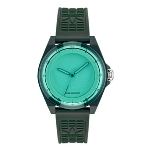 Adidas Unisex Uhr PROJECT FOUR SOLAR Kunststoff grün AOST25527