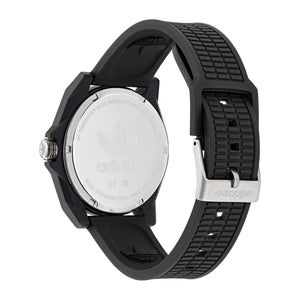 Adidas Unisex Uhr PROJECT FOUR SOLAR Kunststoff schwarz AOST25530
