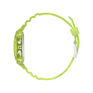 Adidas Unisex Uhr DIGITAL TWO CRYSTAL Silikon grün AOST25538