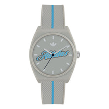 Laden Sie das Bild in den Galerie-Viewer, Adidas Unisex Uhr PROJECT TWO Kunststoff grau AOST26028
