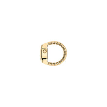 Laden Sie das Bild in den Galerie-Viewer, Adidas Damen Ring Uhr DIGITAL TWO RING Edelstahl gold AOST26036