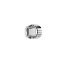 Laden Sie das Bild in den Galerie-Viewer, Adidas Damen Ring Uhr DIGITAL TWO RING Edelstahl silber AOST26037-1