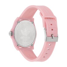 Laden Sie das Bild in den Galerie-Viewer, Adidas Unisex Uhr PROJECT FOUR Kunststoff rosa AOST26039