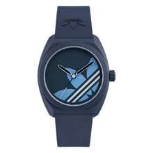 Laden Sie das Bild in den Galerie-Viewer, Adidas Unisex Uhr PROJECT THREE Keramik blau AOST26046