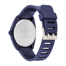 Laden Sie das Bild in den Galerie-Viewer, Adidas Unisex Uhr PROJECT THREE Keramik blau AOST26048