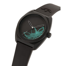 Laden Sie das Bild in den Galerie-Viewer, Adidas Unisex Uhr PROJECT THREE Keramik schwarz AOST26506