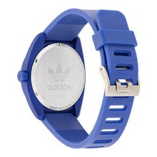 Laden Sie das Bild in den Galerie-Viewer, Adidas Unisex Uhr PROJECT THREE Keramik blau AOST26507