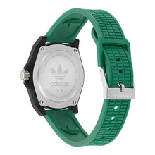 Laden Sie das Bild in den Galerie-Viewer, Adidas Unisex Uhr PROJECT FOUR GRFX Kunststoff grün AOST26511