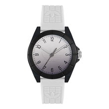 Laden Sie das Bild in den Galerie-Viewer, Adidas Unisex Uhr PROJECT FOUR GRFX Kunststoff weiß AOST26512