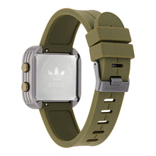 Laden Sie das Bild in den Galerie-Viewer, Adidas Unisex Uhr Digital ADAPTIK ONE Silikon grün AOST26521