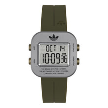 Laden Sie das Bild in den Galerie-Viewer, Adidas Unisex Uhr Digital ADAPTIK ONE Silikon grün AOST26521