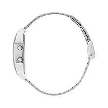 Laden Sie das Bild in den Galerie-Viewer, Adidas Unisex Uhr DIGITAL TWO Edelstahl silber AOST26522