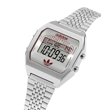 Laden Sie das Bild in den Galerie-Viewer, Adidas Unisex Uhr DIGITAL TWO Edelstahl silber AOST26522